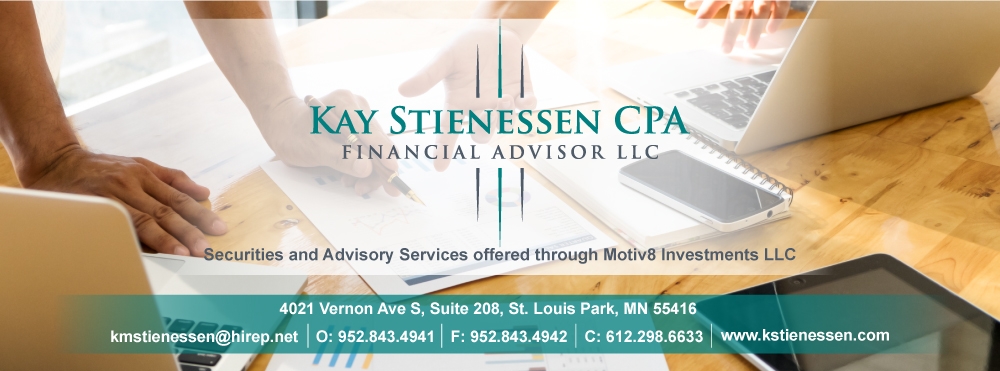Kay Stienessen CPA Financial Advisor LLC logo design by LogOExperT
