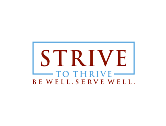 Strive to Thrive logo design by johana