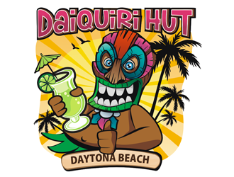 Daiquiri Hut  logo design by coco
