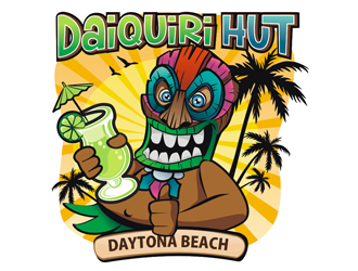 Daiquiri Hut  logo design by coco