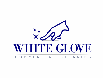 White Glove Commercial Cleaning logo design by kimora
