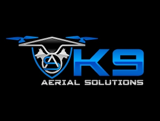 K9 Aerial Solutions logo design by Aelius