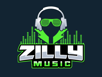 Zilly Music logo design by BeDesign