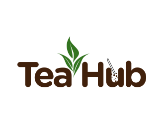 Tea Hub 茶驿 logo design by Inlogoz