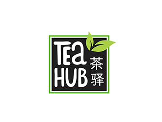 Tea Hub 茶驿 logo design by logolady