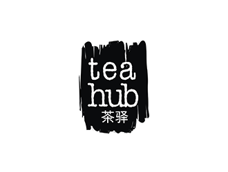 Tea Hub 茶驿 logo design by logolady