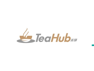 Tea Hub 茶驿 logo design by Krafty