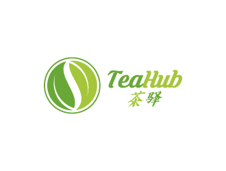 Tea Hub 茶驿 logo design by pencilhand