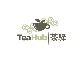 Tea Hub 茶驿 logo design by YONK