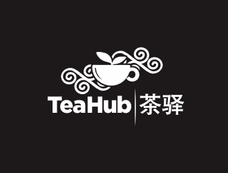 Tea Hub 茶驿 logo design by YONK