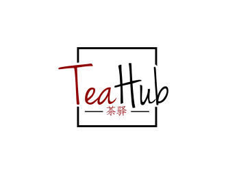 Tea Hub 茶驿 logo design by kimora