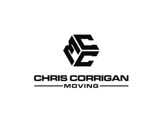 Chris Corrigan Moving logo design by cecentilan