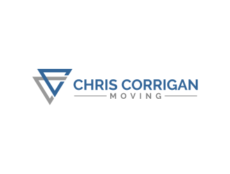 Chris Corrigan Moving logo design by rezadesign
