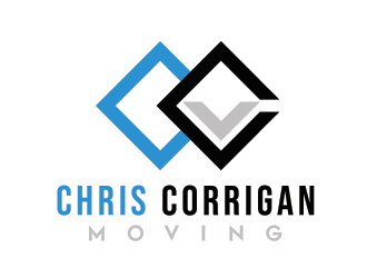 Chris Corrigan Moving logo design by DPNKR