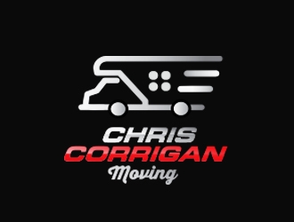Chris Corrigan Moving logo design by yoecha
