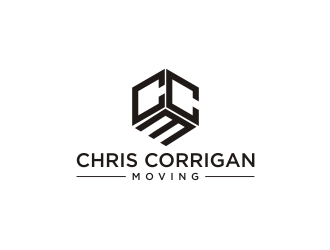 Chris Corrigan Moving logo design by Barkah