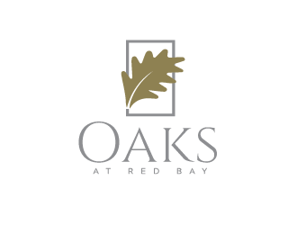 Oaks at Red Bay logo design by Beyen