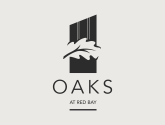 Oaks at Red Bay logo design by DiDdzin