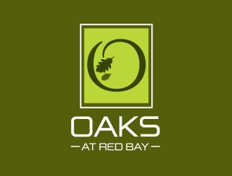 Oaks at Red Bay logo design by Suvendu
