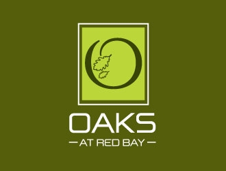 Oaks at Red Bay logo design by Suvendu