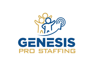 Genesis Pro Staffing logo design by YONK