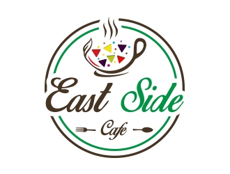 East Side Cafe logo design by zubi