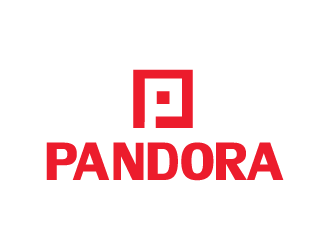 Pandora logo design by bluespix