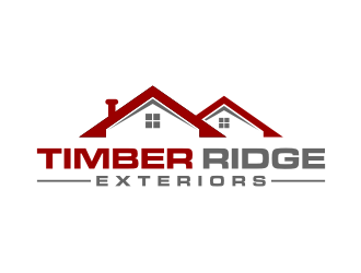 Timber Ridge Exteriors logo design by nurul_rizkon