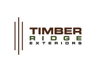 Timber Ridge Exteriors logo design by maserik