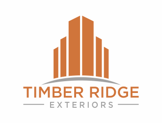 Timber Ridge Exteriors logo design by bombers