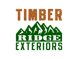 Timber Ridge Exteriors logo design by Ultimatum
