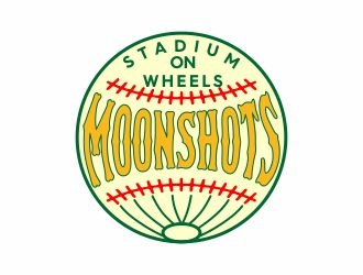 Moonshots Stadium On Wheels logo design by madjuberkarya