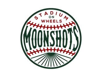 Moonshots Stadium On Wheels logo design by Lovoos