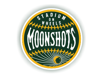 Moonshots Stadium On Wheels logo design by Cekot_Art