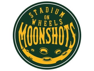 Moonshots Stadium On Wheels logo design by daywalker