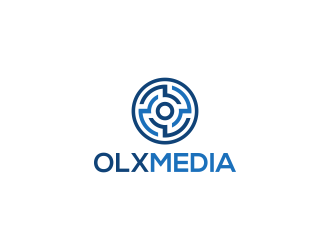 OLXMEDIA logo design by RIANW