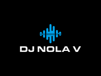 DJ NOLA V logo design by Editor