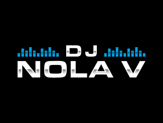 DJ NOLA V logo design by Editor