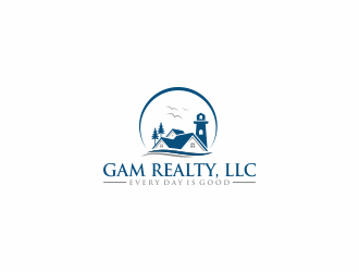GAM REALTY, LLC logo design by exitum