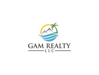 GAM REALTY, LLC logo design by RIANW