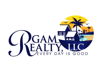 GAM REALTY, LLC logo design by DreamLogoDesign