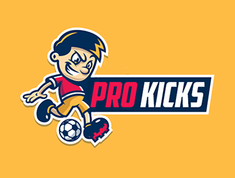 PRO KICKS logo design by Optimus