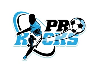 PRO KICKS logo design by DreamLogoDesign