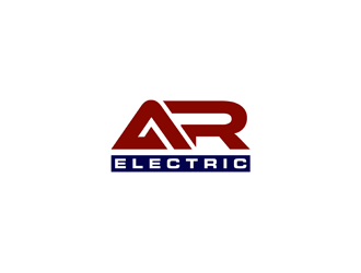 A R Electric logo design by alby