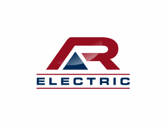 A R Electric logo design by ammad