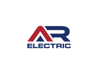 A R Electric logo design by haidar