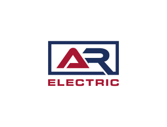 A R Electric logo design by haidar