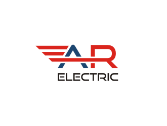 A R Electric logo design by R-art