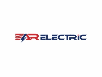 A R Electric logo design by langitBiru