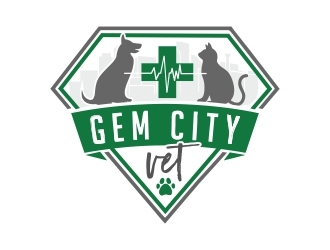 Gem City Vet logo design by ruki